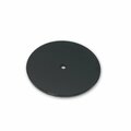 Azar Displays 9'' Wide Revolving Display Base-FLAT BLACK, 10PK 610199-BLK